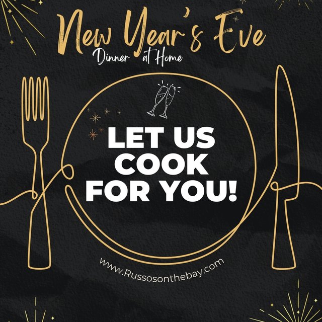 Ring in the New Year from the comfort of home ✨🥂
C