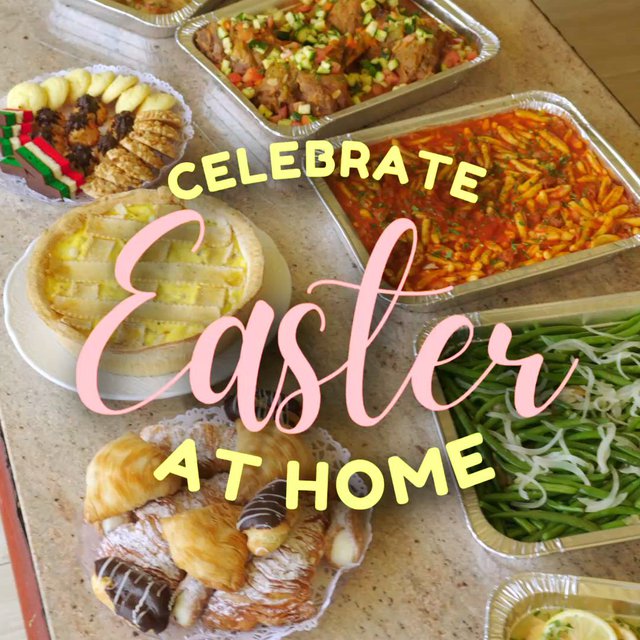 Celebrate Easter at home with Russo’s On The Bay 🐣
